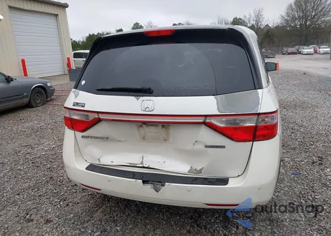 2012 Honda Odyssey Touring/Touring Elite from USA, damaged, VIN 5FNRL5H99CB103857